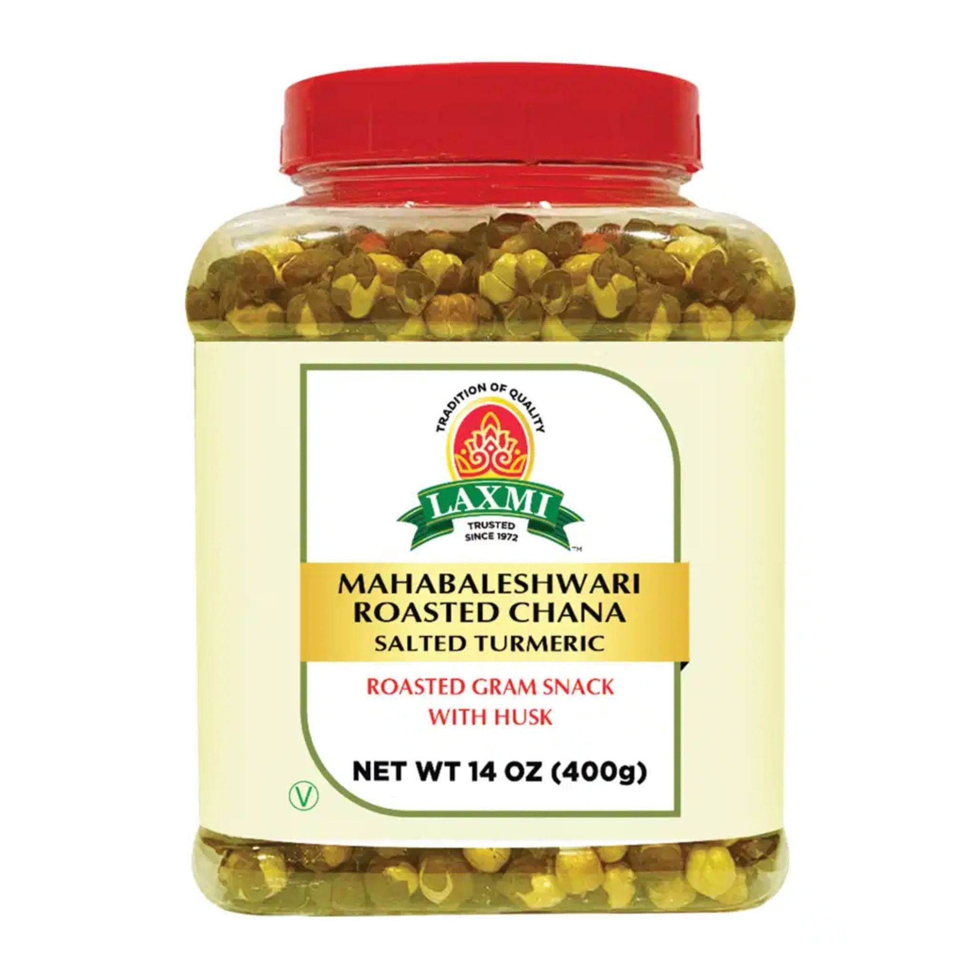 Laxmi Roasted Chana Salted Turneric 14 OZ