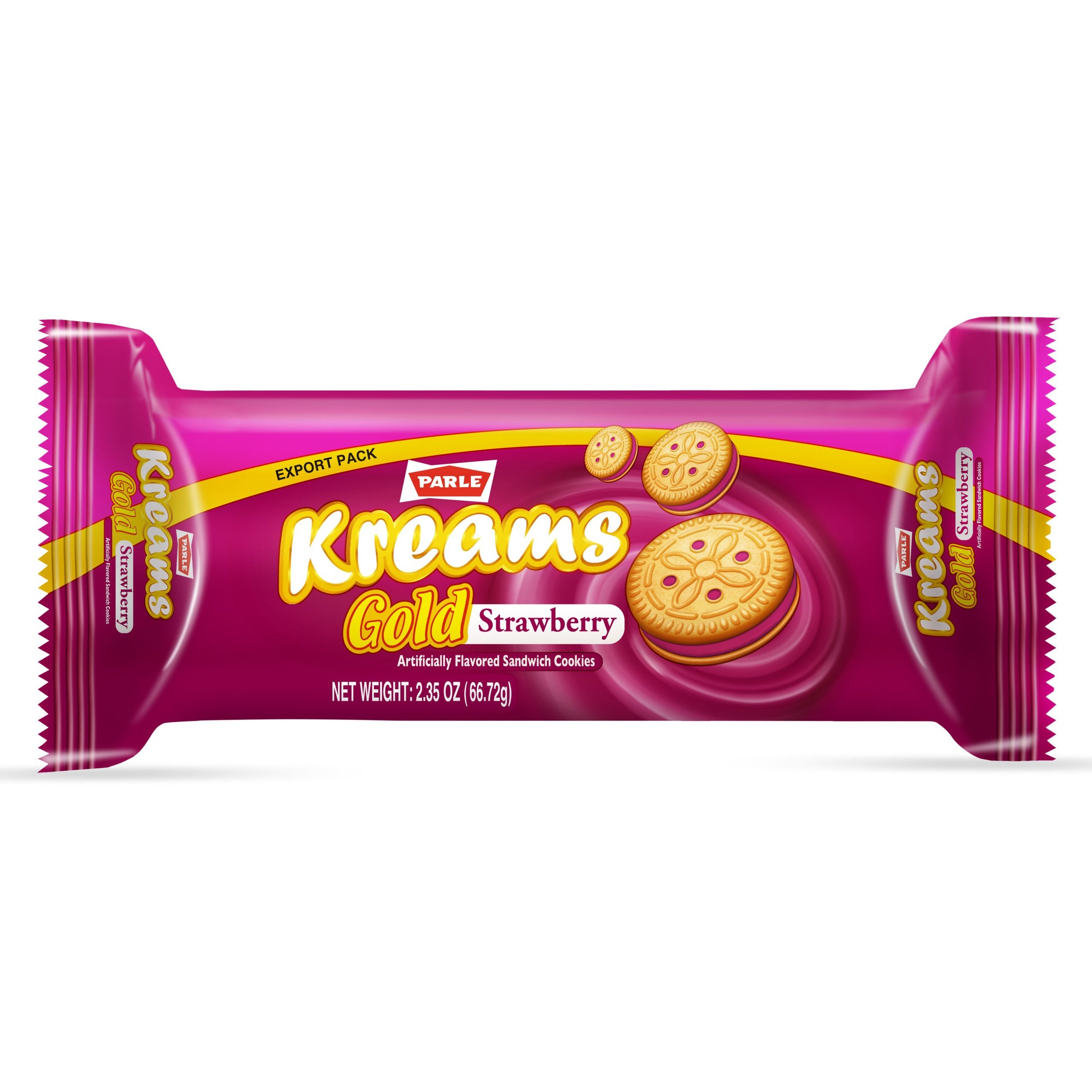 PARLE KREAMS GOLD STRAWBERRY 66.7 GM