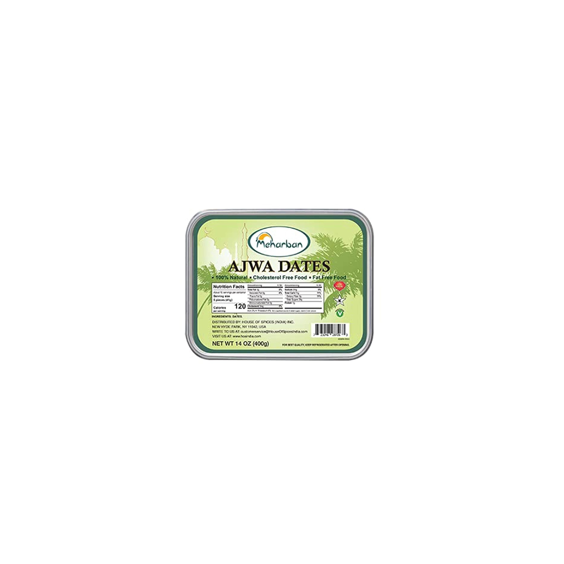 MEHRABAN AJWA DATES 400 OZ