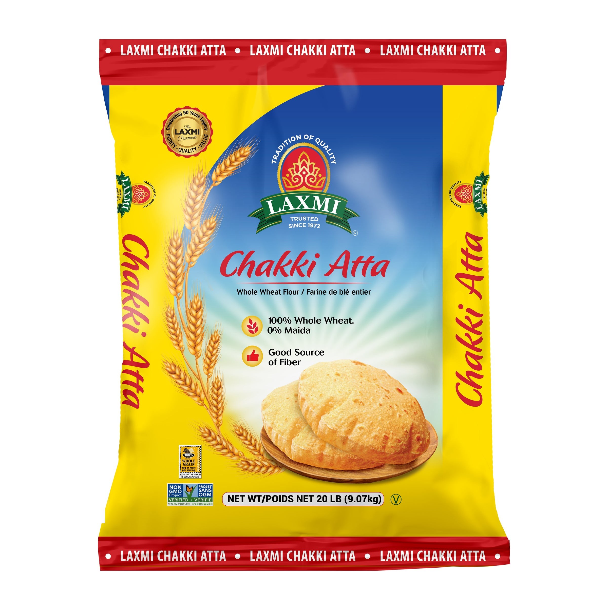 Laxmi Chakki Atta 20 LBS