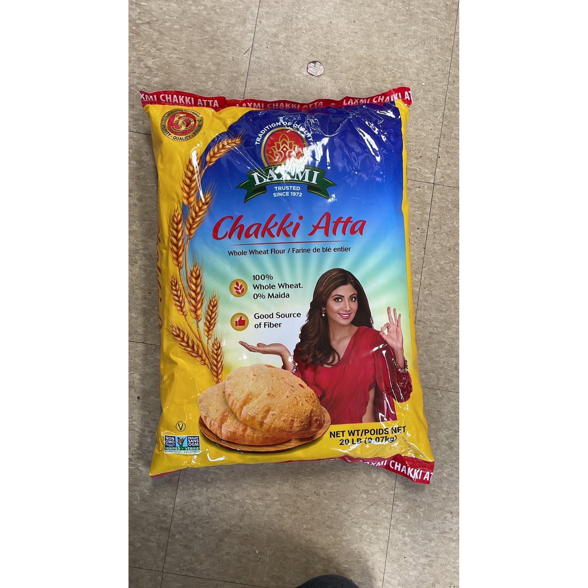 Laxmi Laxmi Chakki Atta 20 LBS