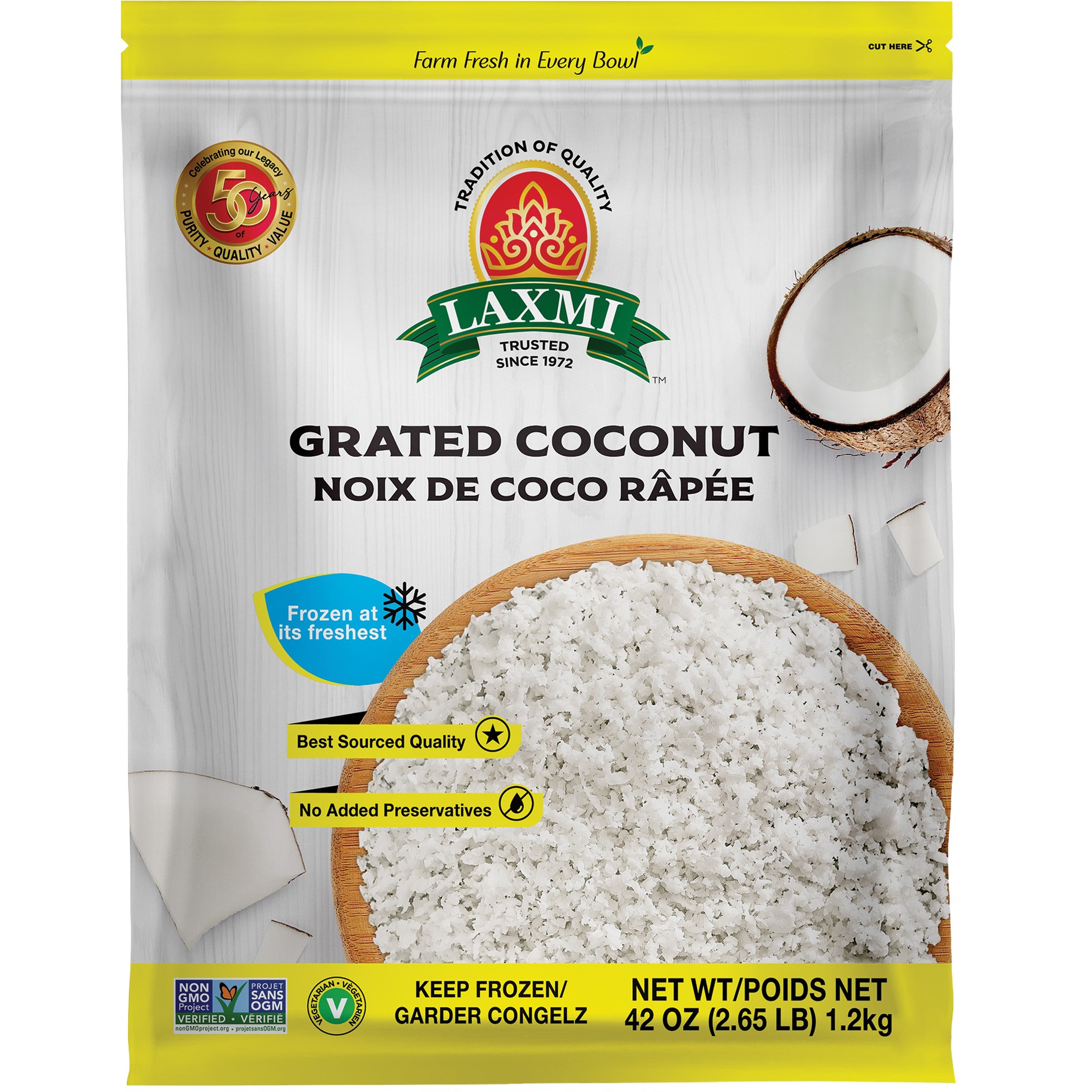 LAXMI Grated Coconut 400 GM