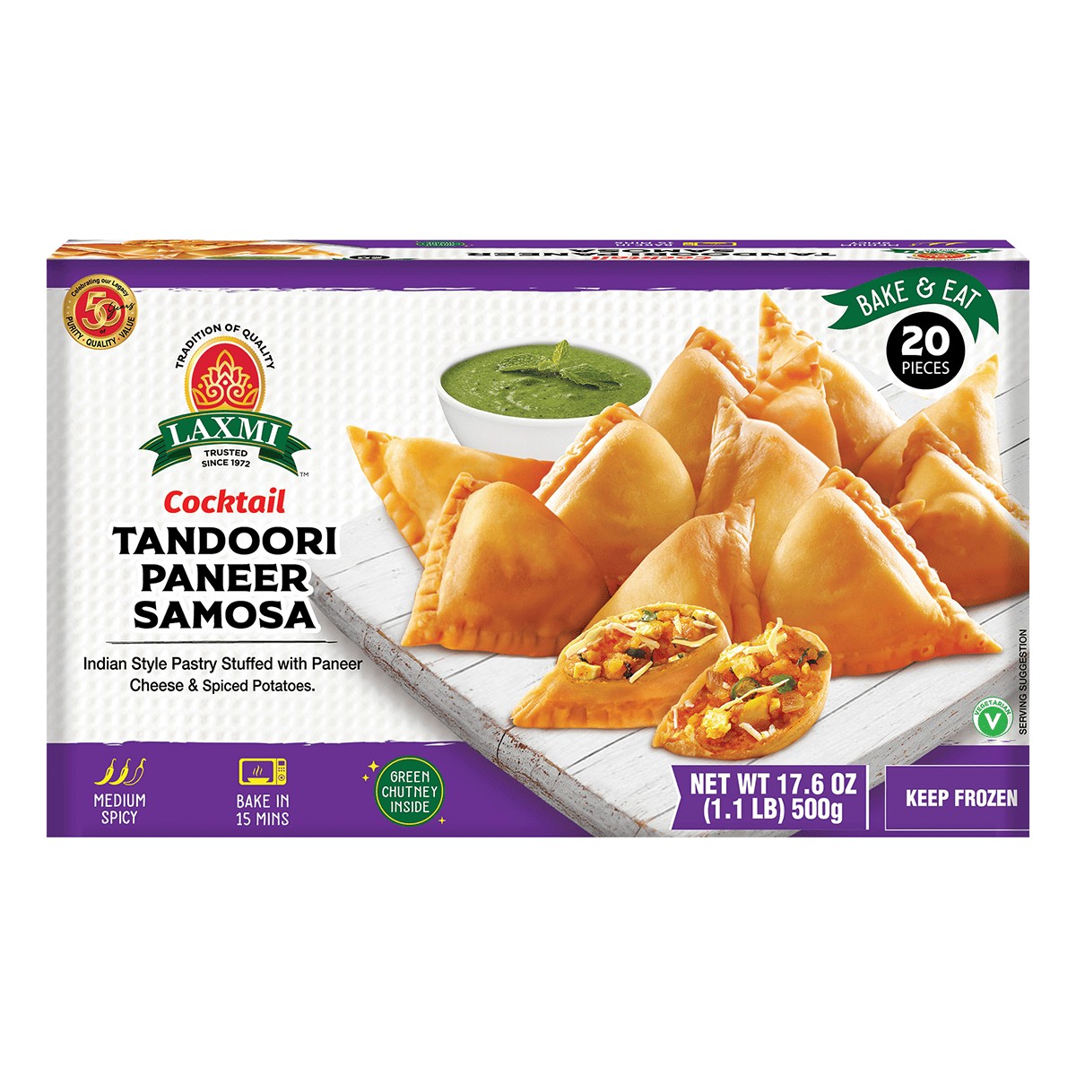 LAXMI COCKTAIL TANDOORI PANEER SAMOSA