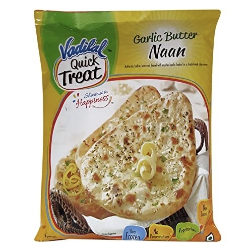 Garlic Naan 4 PCS