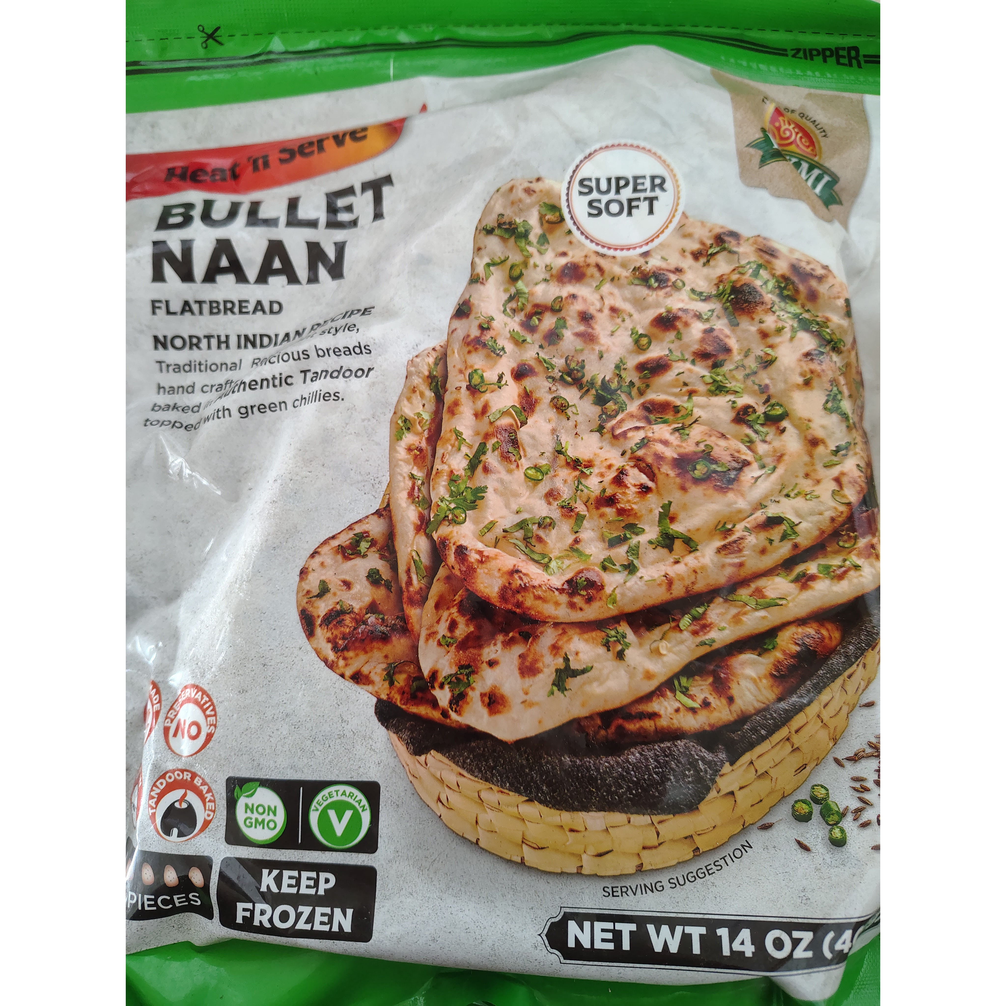 BULLET NAAN LAXMI 4 COUNT