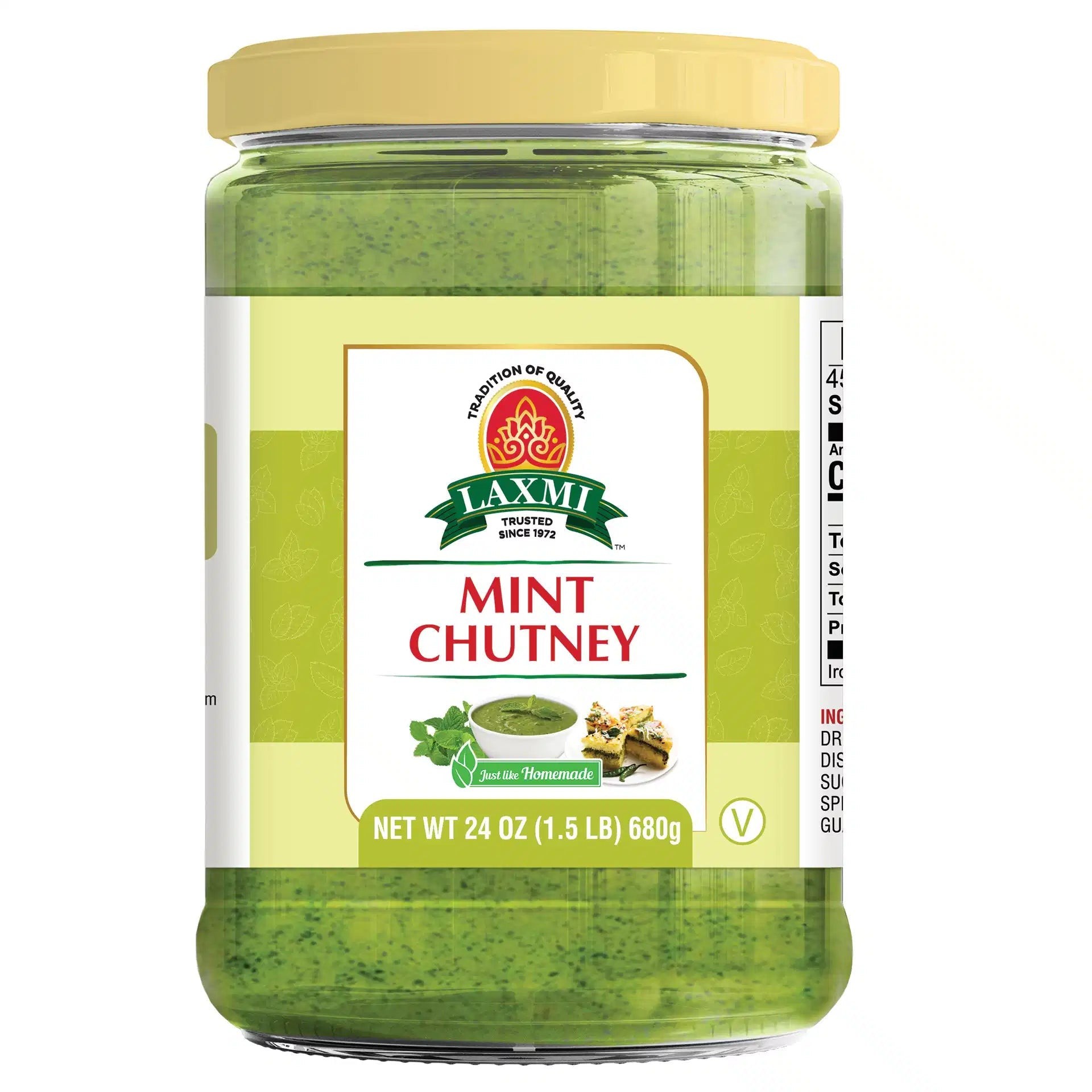 Laxmi Mint Chutney 24 OZ