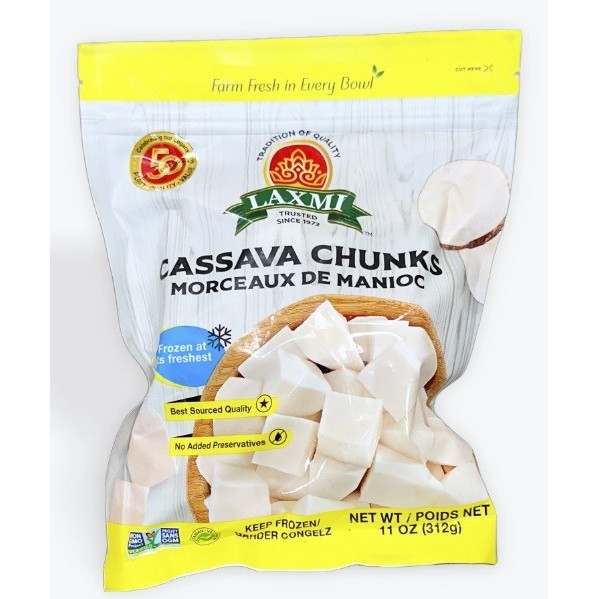 LAXMI CASSAVA CHUNKS 312 GM