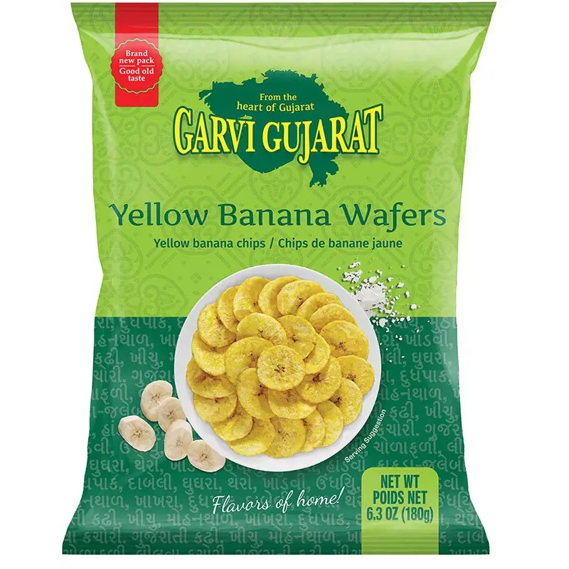 Garvi Gujarat Garvi Gujarat Yellow Banana Wafer 6.3 OZ