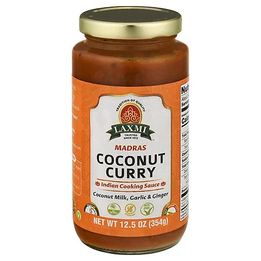 Laxmi Coconut Curry Sauce 12.5 OZ