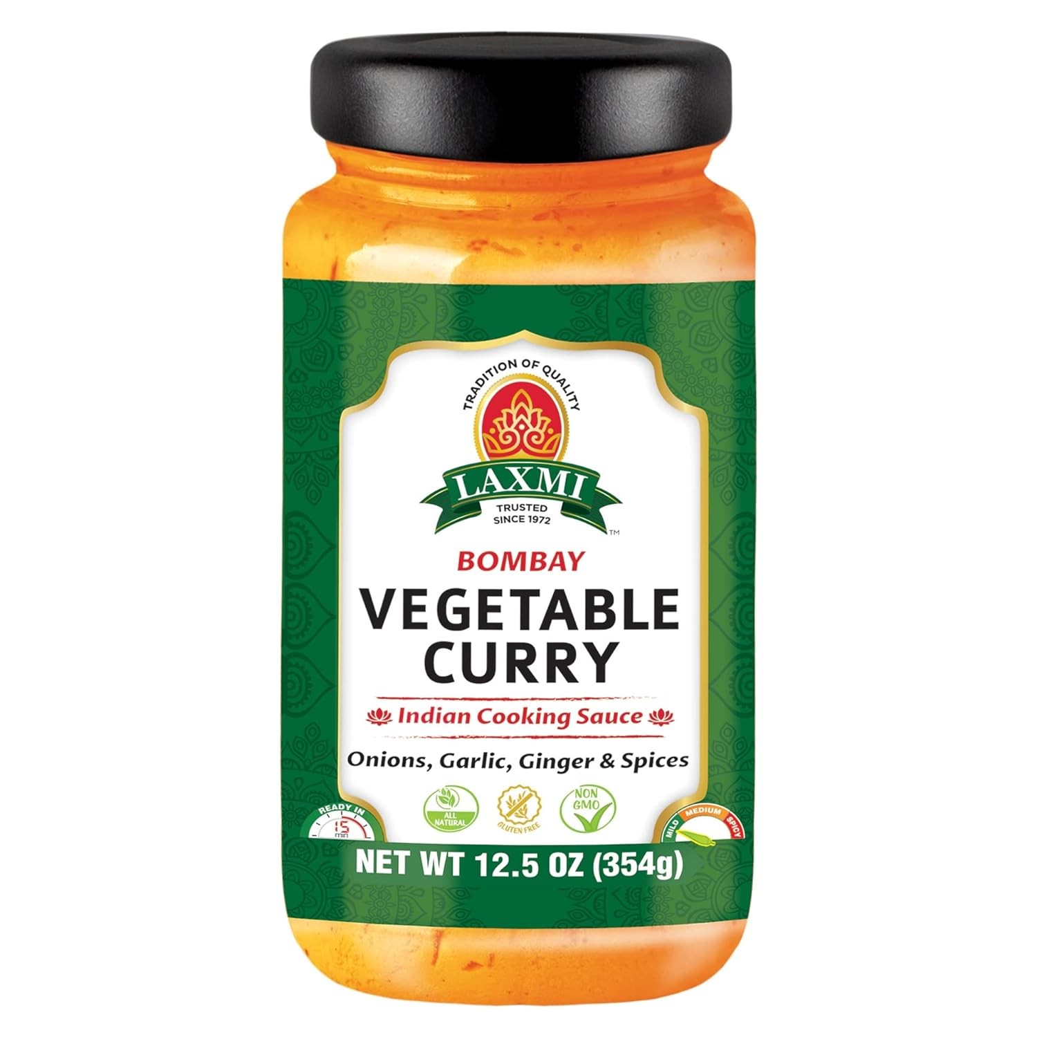 LAXMI VEGETABLE CURRY SAUCE 12.5 OZ