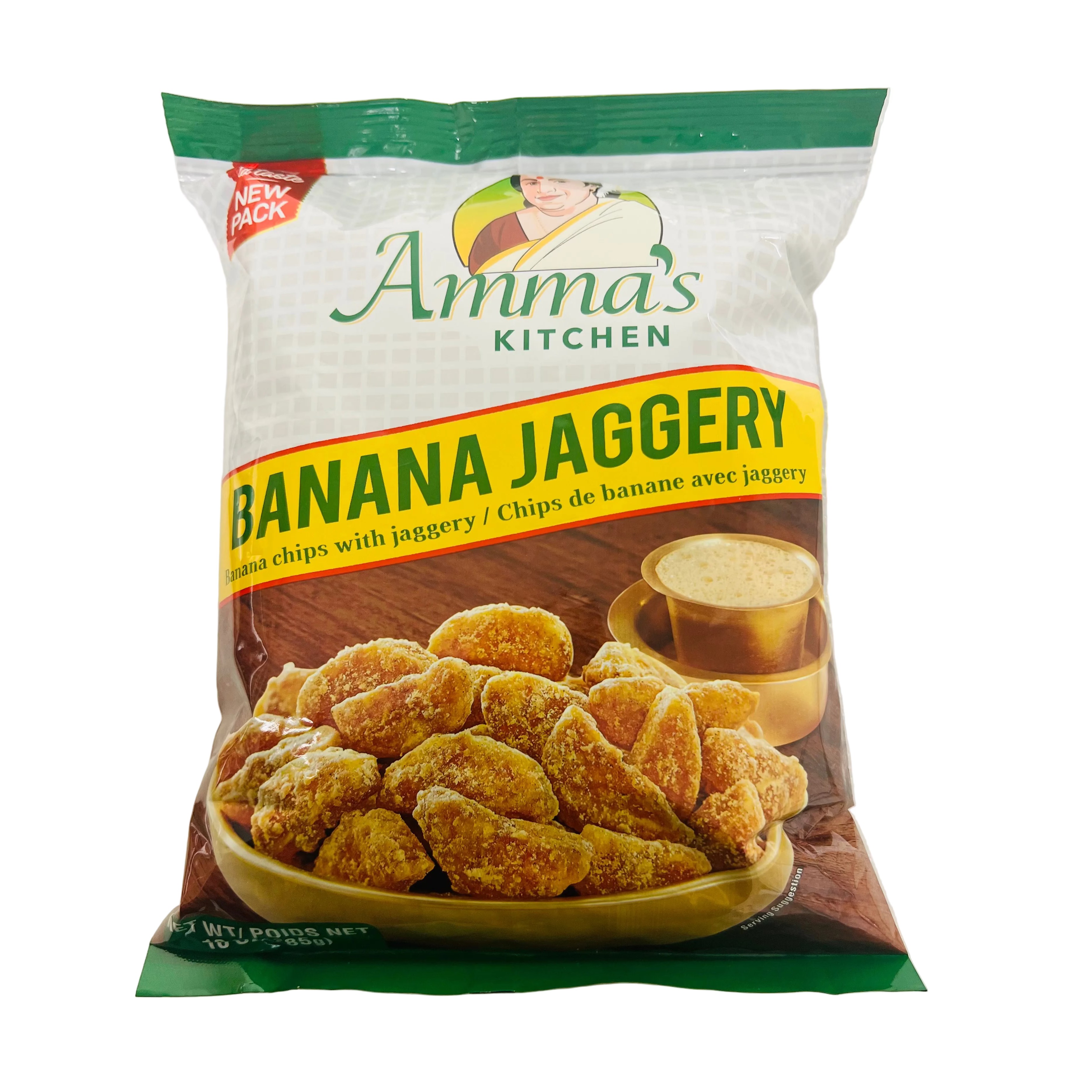 AMMAS BANANA JAGGERY CHIPS 285 GM
