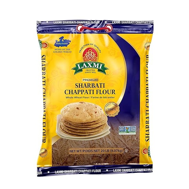 LAXMI SHARABATI CHAPATI FLOUR 4 LBS