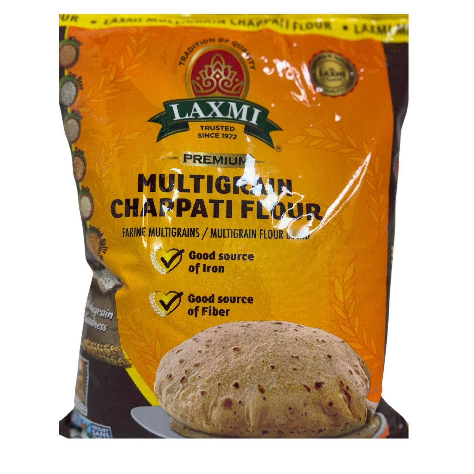 LAXMI MULTIGRAIN CHAPATI FLOUR 10 LBS