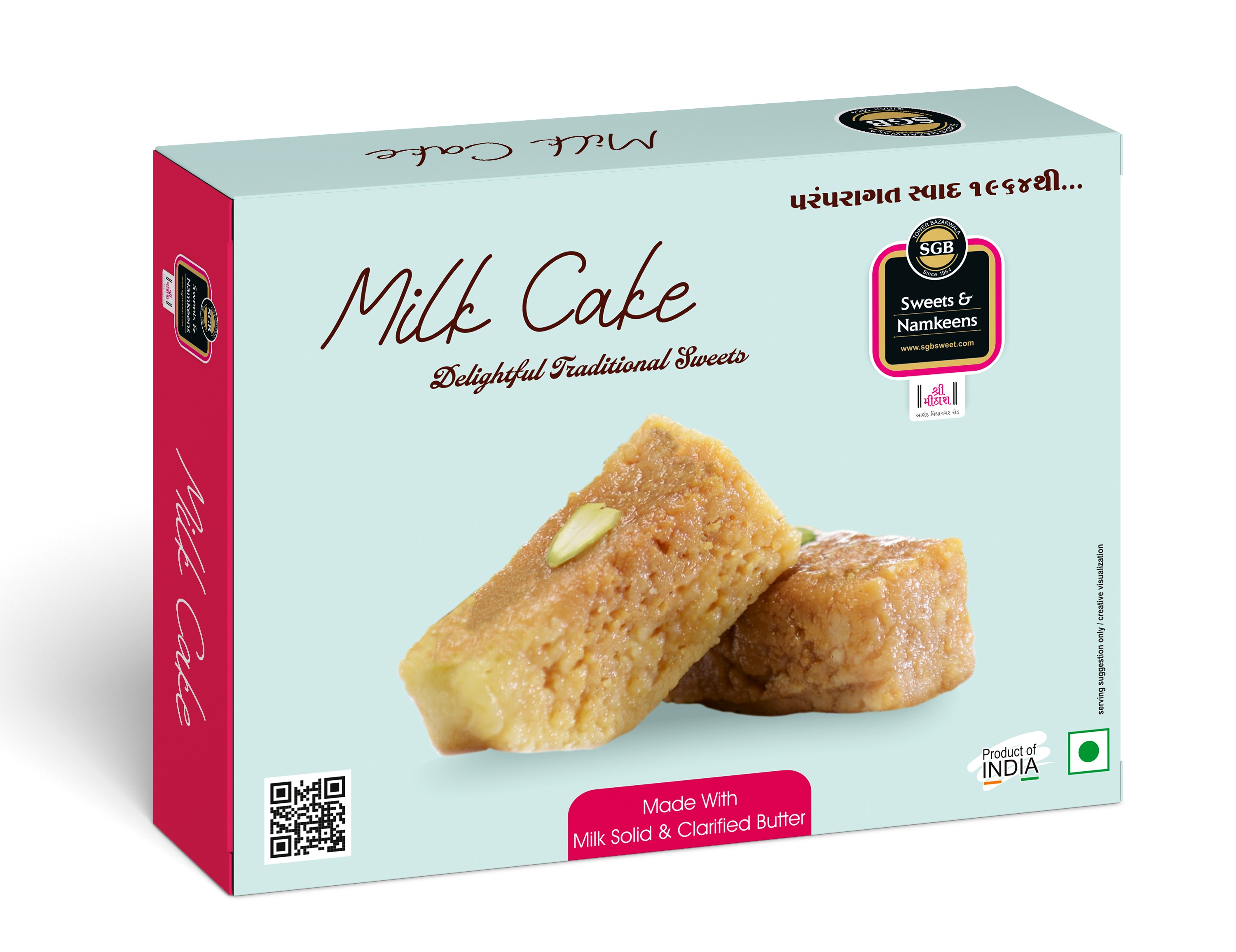 SGB Milk Cake 350 GM