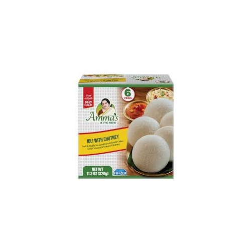 Amma's Idli With Chutney 6 PCS