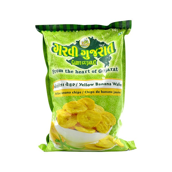 GG YELLOW BANANA WAFERS 180 GM
