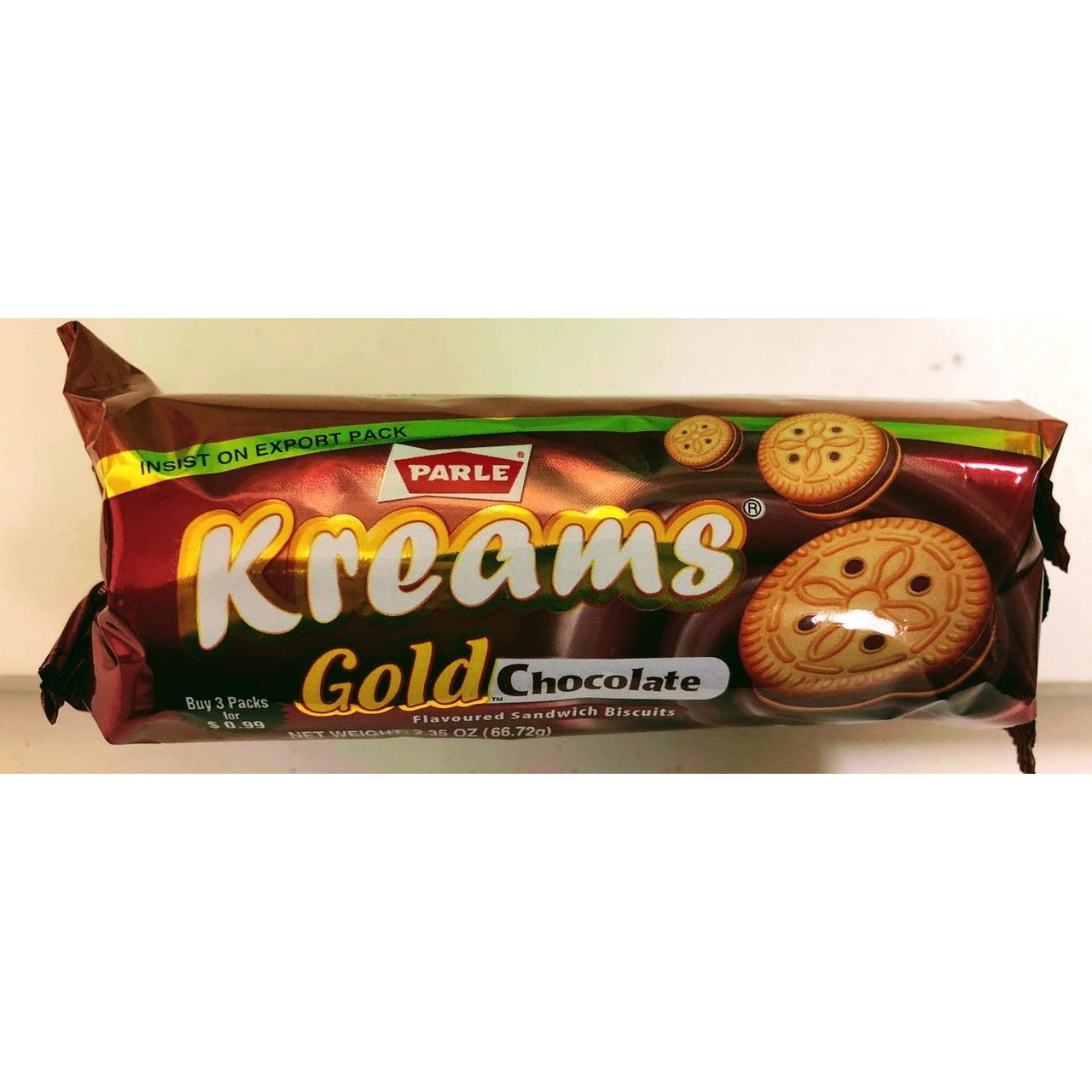 Parle Kreams Gold Chocolate 66.72 GM