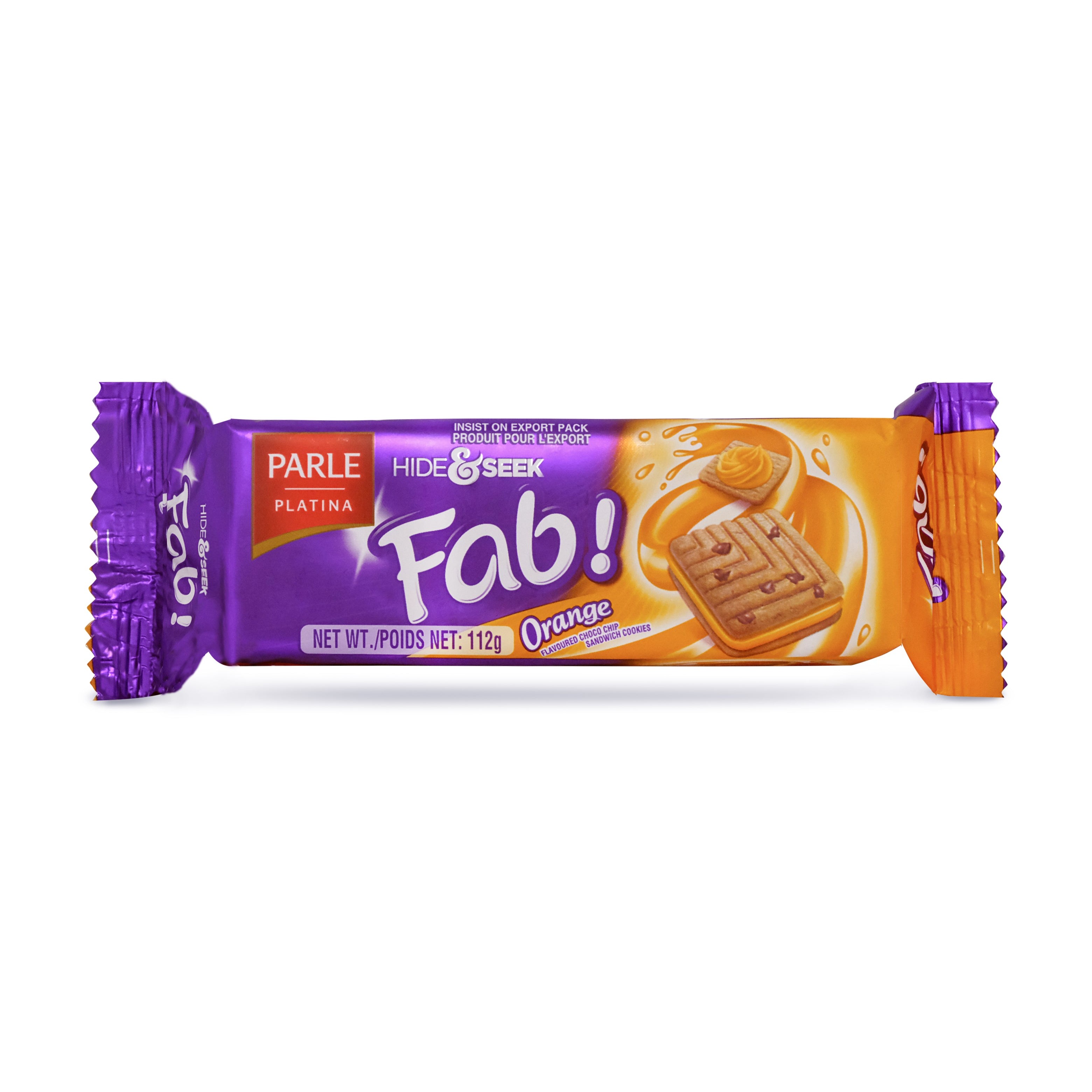 Parle Hide & Seek Fab Orange 112 GM