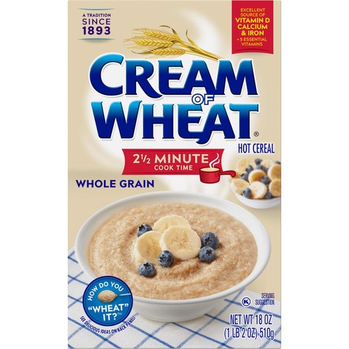 CREAM WHT 2.5MIN WHL/GR 18Z 18 OZ