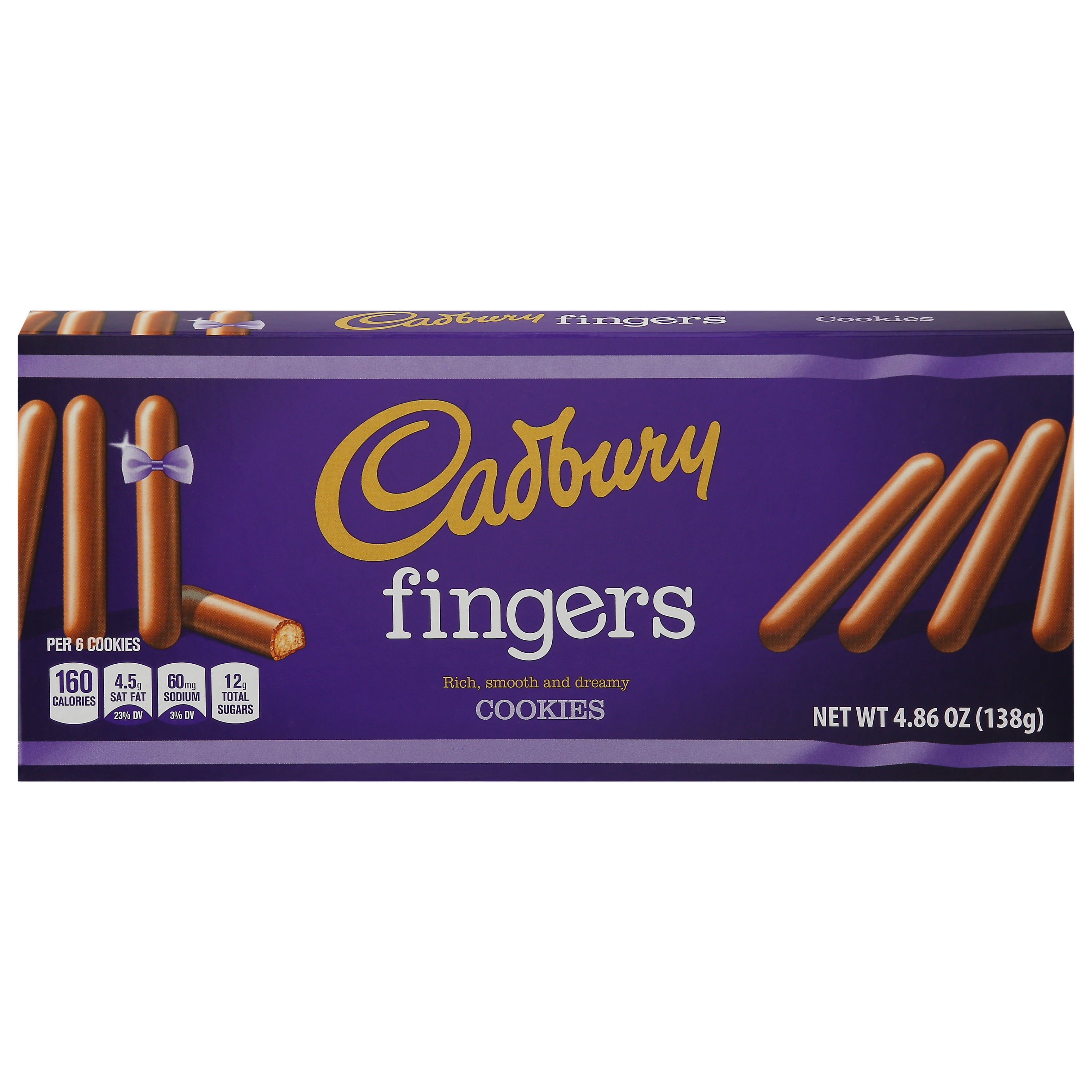 DAIRY MILK FINGERS CADBURY 114 GM