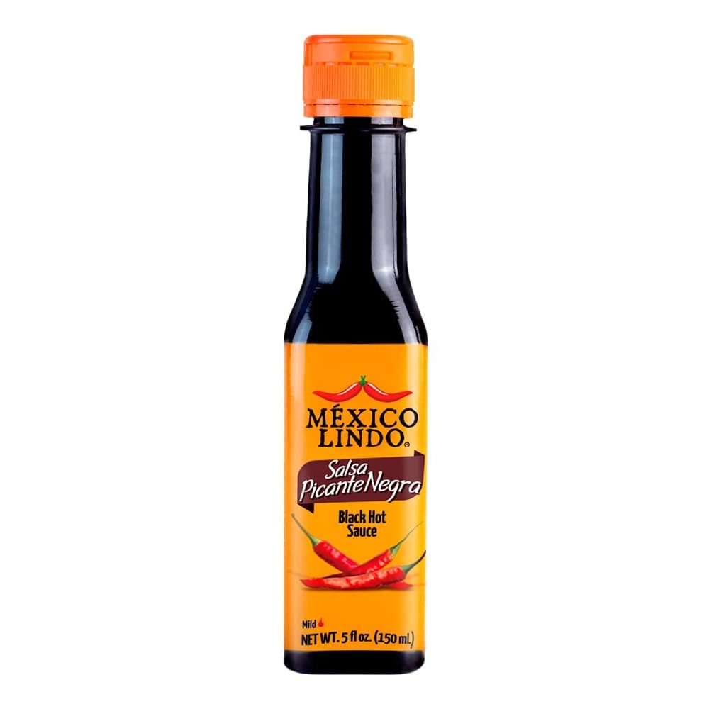 MEXICO LINDO SALSA PICANTE NEGRA 150 ML