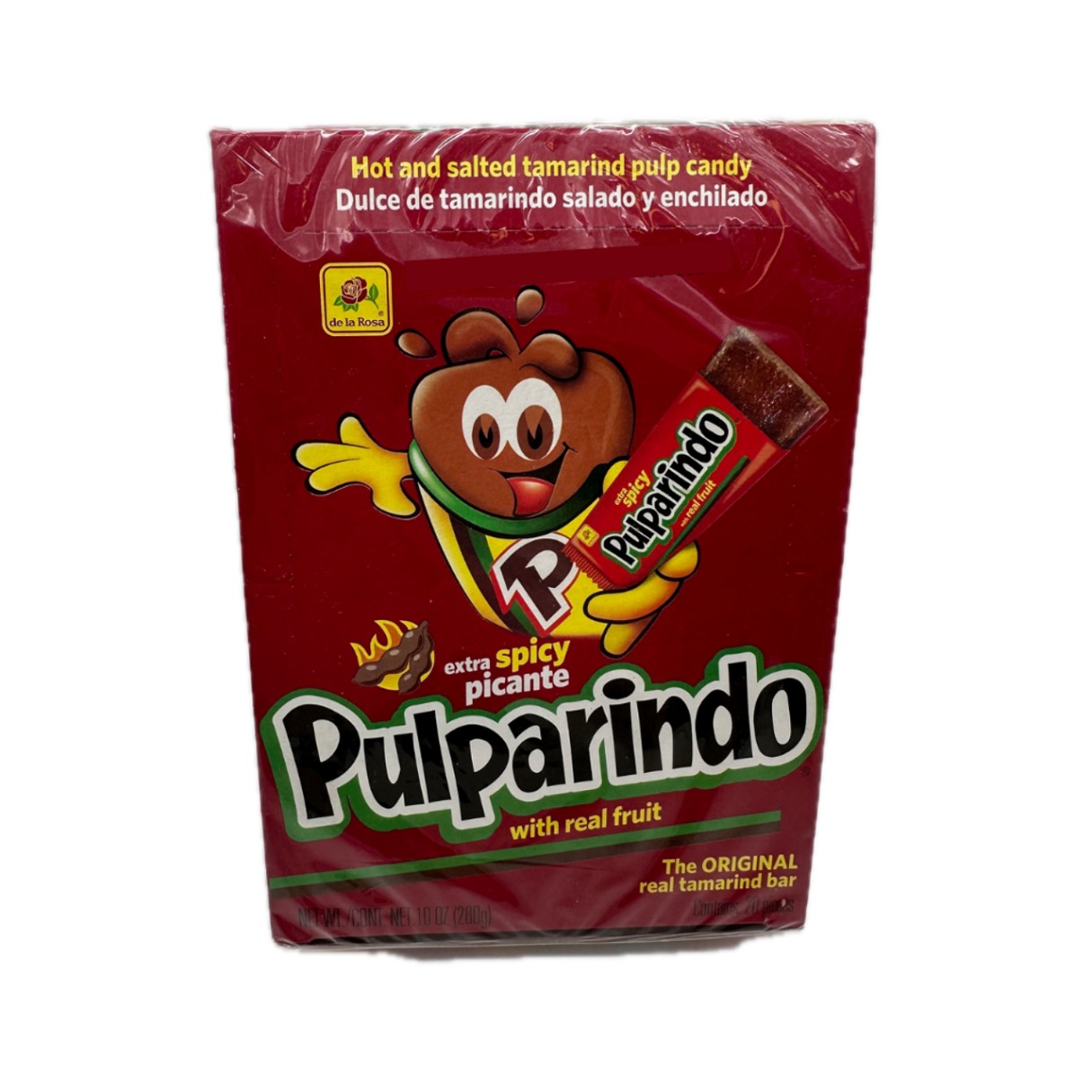 De La Rosa Pulparindo Extra Hot 20 Count