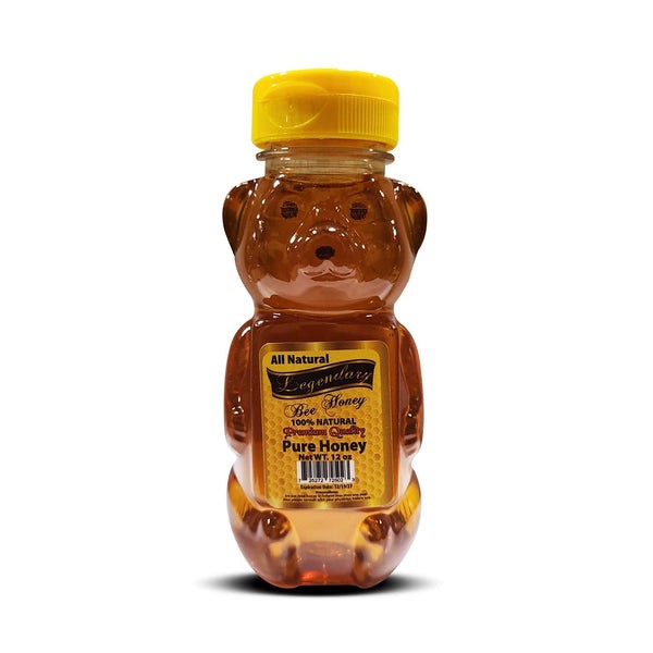 LEGENDARY PURE BEE HONEY BEAR 12 OZ