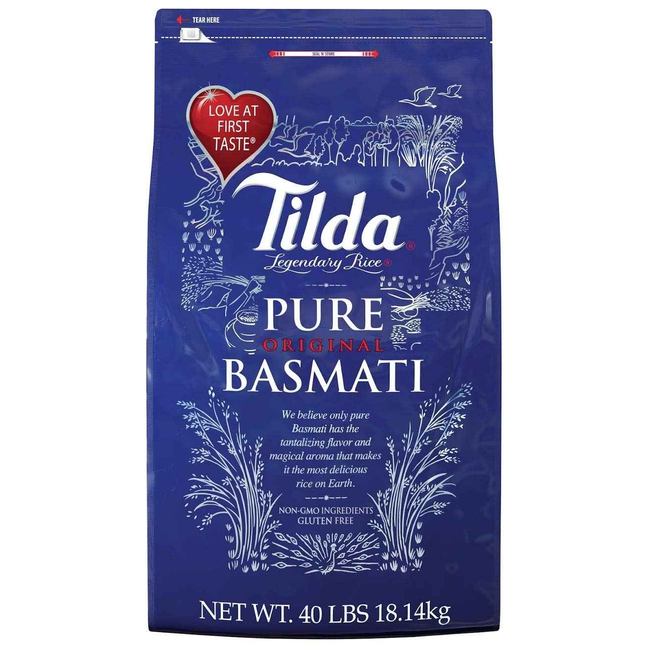 Tilda Basmati Rice 40 LBS