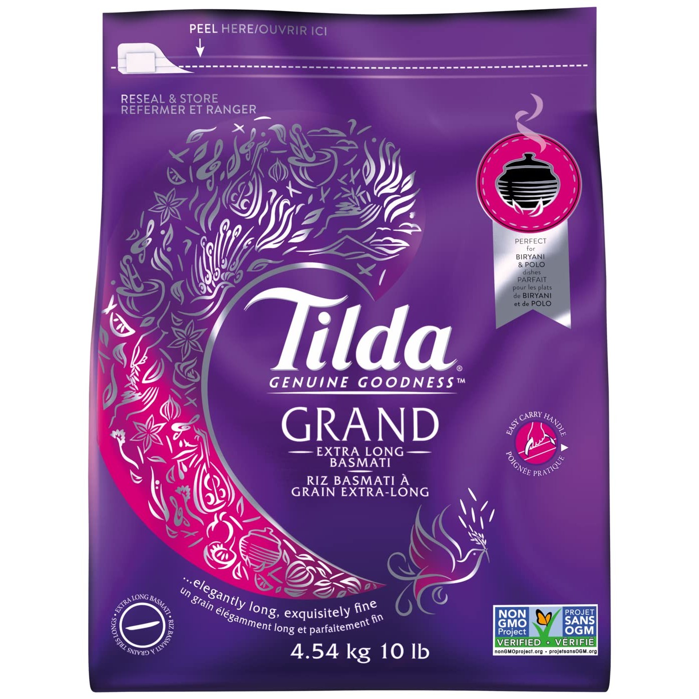 Tilda Pure Basmati Rice 10 LBS