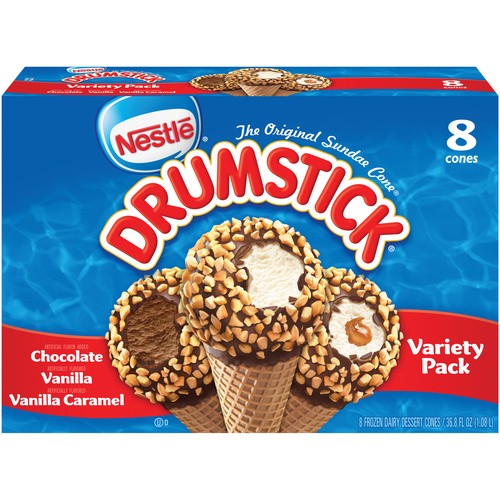 NESTLE DRUMSTICKS VARIETY PACK 8 COUNT