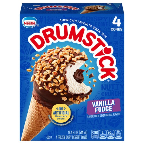NESTLE VAN FDG DRUMSTCK 4CT 18 OZ
