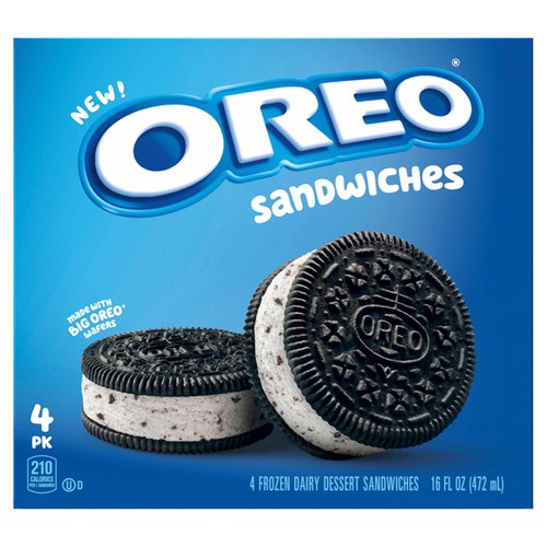 OREO SADWICH 4PK 16 OZ