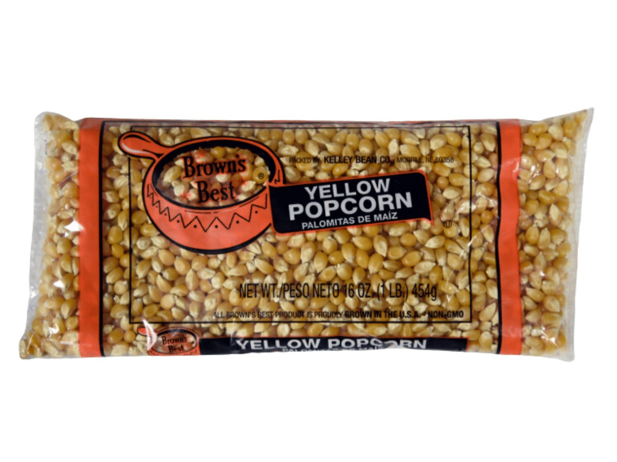 BROWNS BEST YELLOW POPCORN 1 PACK