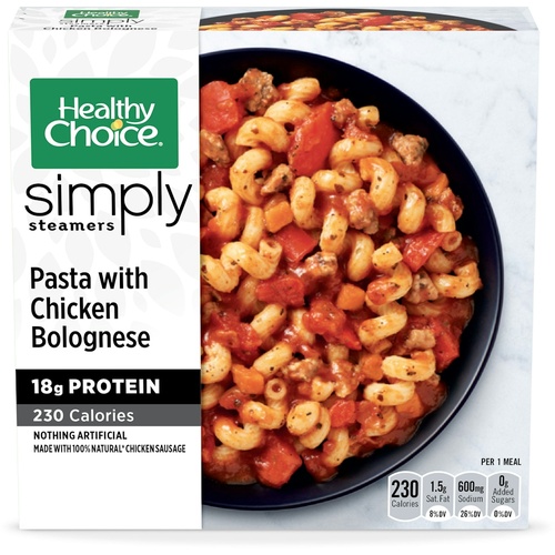 HC SIMPLY STEAMERS CHICKEN BOLOGNESE     1 OZ
