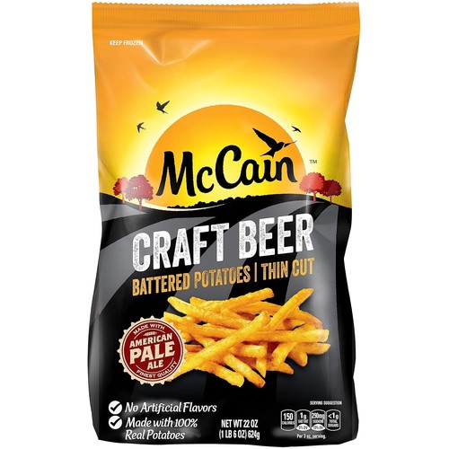 MCCAIN BEER THIN FRY 22 OZ