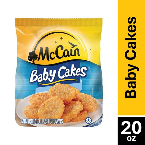 MCCAIN BABY CAKES POTATOES 20 OZ