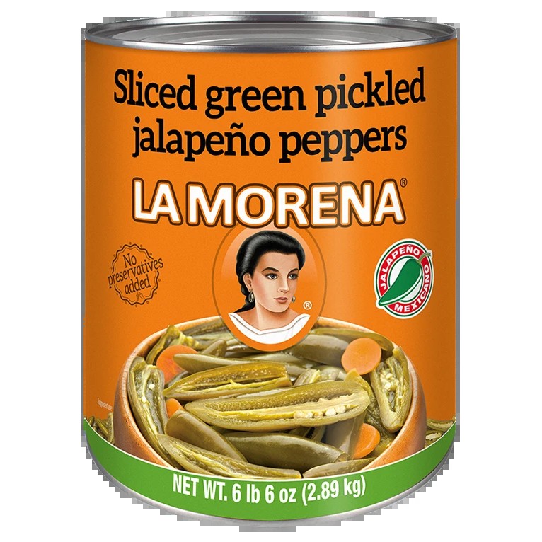 La Morena Jalapeno Pickle 6 LBS