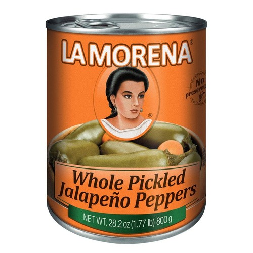 LA MORENA WHOLE JALAPENO 28 OZ