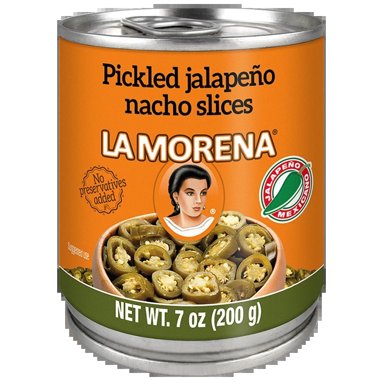 La Morena Jalapeno Nacho Sliced 7 OZ