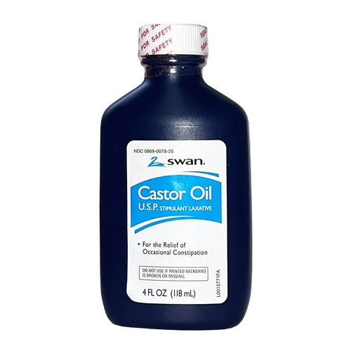 SWAN CASTOR OIL 4 OZ