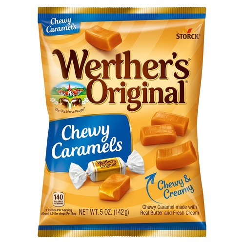 WERTHER CHWY CARML                       4.5 OZ