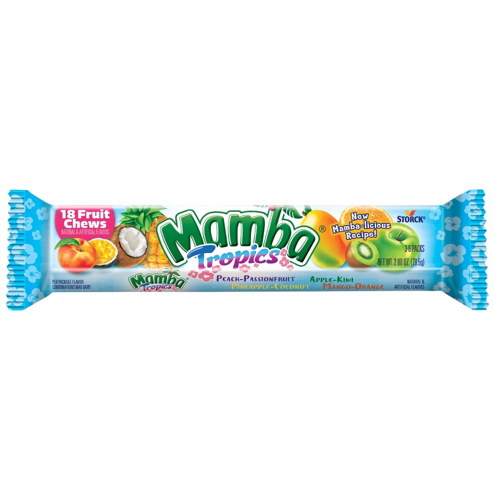 Storck Mamba Tropics Fruit Chews . 93 OZ