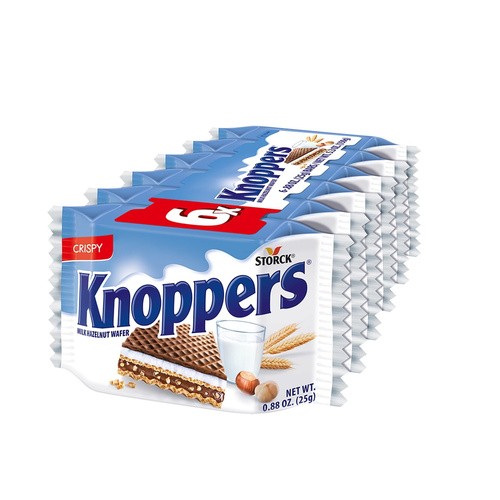 KNOPPERS 6 PACK                          5.3 OZ