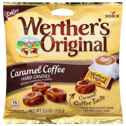 WERTHER CARAMEL COFFEE                   5.5 OZ