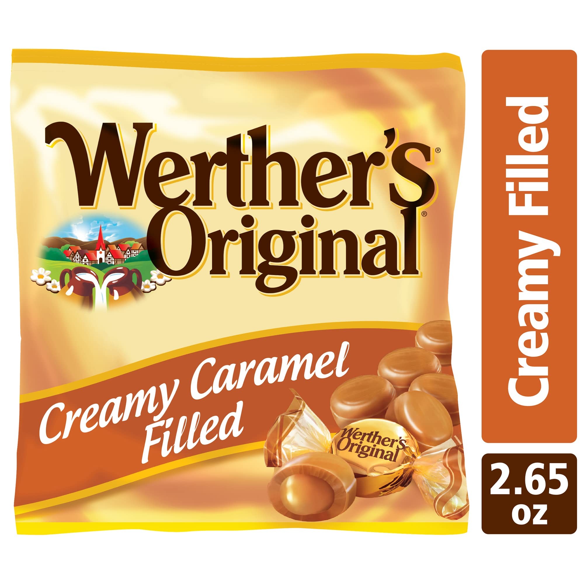 Candy Caramel Filled 72 GM