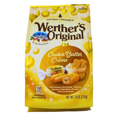 WERTHERS COOKIE BUTTER CR?^ME 7.4 OZ