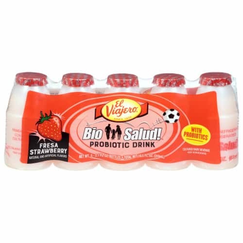 EL VIAJERO BIO SALUD STRAWBERRY 5PK      10.5 OZ