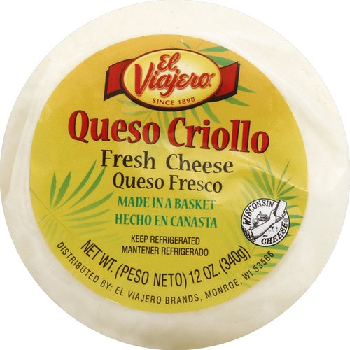 EL VIAJERO CHEESE QUESO CRIOLLO 12 OZ