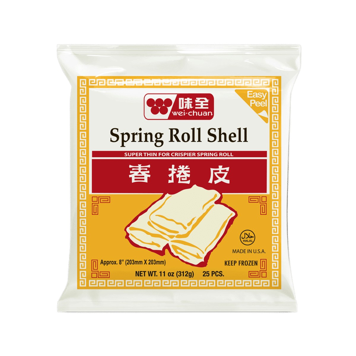 WC Spring Roll Shells 11 OZ