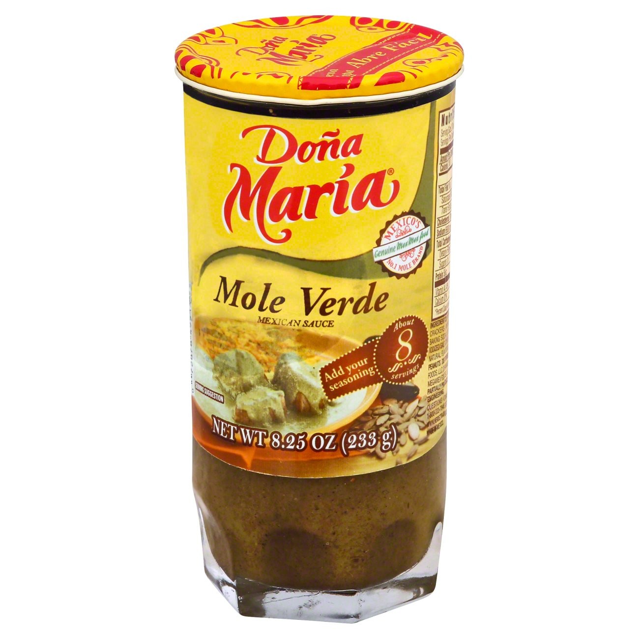 DONA MARIA MOLE VERDE MEXICAN SAUCE 8.25 OZ
